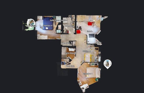 Lambezellec Resort | 153 m² Private room ∙ 1 bedroom ∙ 1 guest