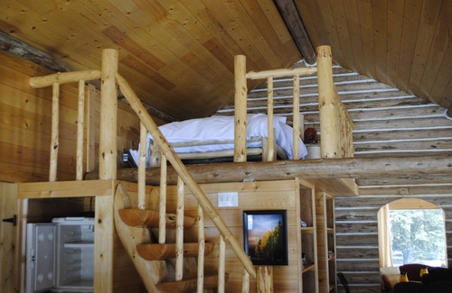 Dease Lake Cabin | 16 Mile Cabins Family Log Cabin. Off Grid Wilderness Getaway!