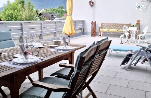Alpirsbach Apartment | 166 m² quiet, sunny oasis of wellbeing with large terrace and view of the valley