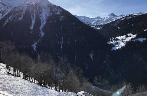 Plan Peisey Apartment | 170m from resort center, 4th floor, view mountain, balcony, ski locker, 24m², Peisey-Vallandry