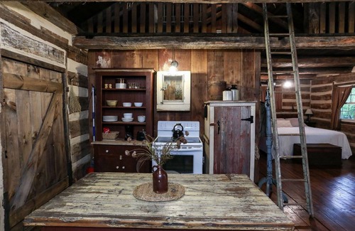 Narvon Cabin | 1800's Restored Log Cabin in Woods - 15 Min. Off Pa Turnpike