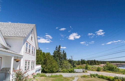 Prospect Harbor House | 1820's Home on 200 acres w/Sand Beach 5 mins from Acadia Nat'l Park at Schoodic
