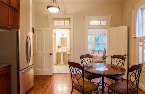 St. Charles House | 1870's Luxury Guest Cottage, Historic Downtown St. Charles, Mo.