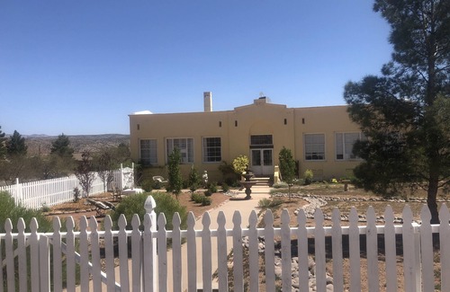 Clarkdale Apartment | 1917 Elegant Schoolhouse with Rose Gardens