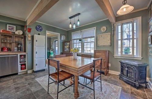 Three Oaks House | 1940s Farm Cottage with Fire Pit, 4 Mi to Lake