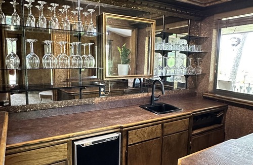 Guthrie House | 1980s Rustic Ranch house is the Perfect Place for events at the Lazy E.