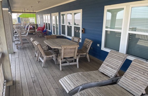 Crystal Beach House | 1AmazingView Beachfront home - Sleeps 26 Crystal Beach 9 yrs of 5-Star Reviews