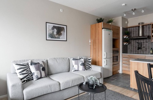 Tampere Apartment | 1BR Apartment with Balcony next to Railway Station