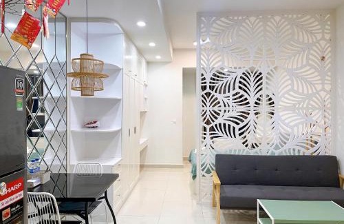 District 7 Apartment | 1BR Tầng cao Sunrise Cityview Căn hộ đầy đủ tiện nghi hồ bơi GYM gần trung tâm