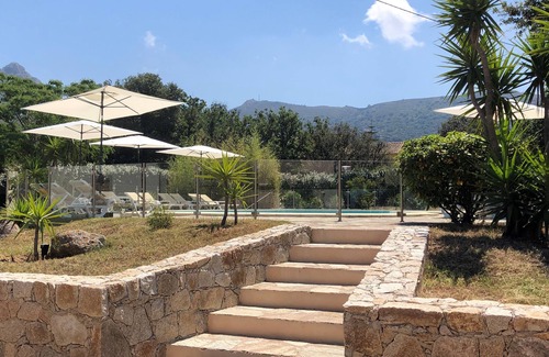 Pigna Apartment | 1km from the beach, apartment with terrace in residence with swimming pool