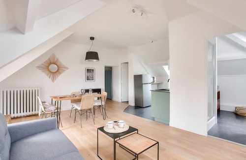 Dinard Apartment | 1km Prieuré beach - Dinard- Flat for 2