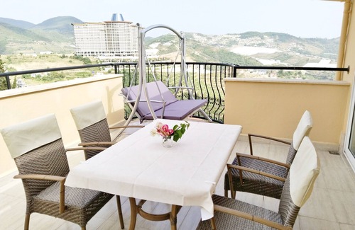 Kargicak Villa | 2+1 Villa ,firstline in Goldcity,Alanya ,Sea and mountain view,freah Air.