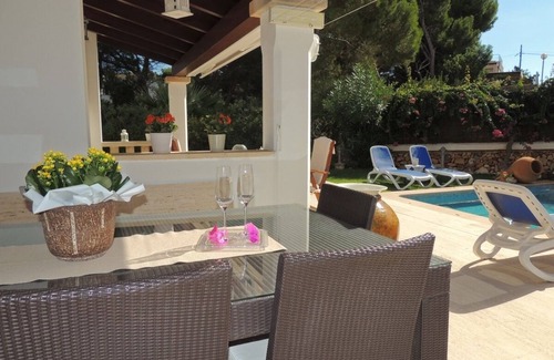 Cala Marcal Villa | 2 Beautiful Villas Offered Together with Communal Garden/Pool/Terrace only 200 m from the Beach!