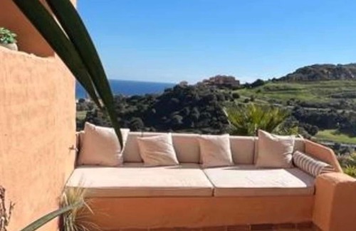 Manilva Apartment | 2 Bed, 2 Bath Apartment with a huge balcony several seating areas