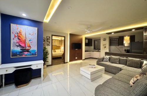 Lahore Apartment | 2 Bed Apartment near Gulberg by Lux Haven Stays