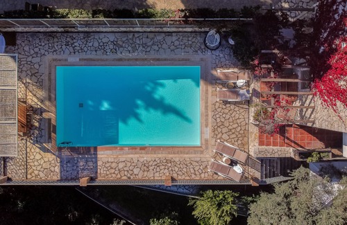 Spanokhorion Villa | 2 bedr/3 bath stone Villa/private pool/breathtaking sea views/6mins from beach!
