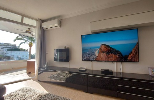 Portals Nous Apartment | 2 bedroom 2 bathroom apt in Puerto Portals Sea view big pool next to the beach