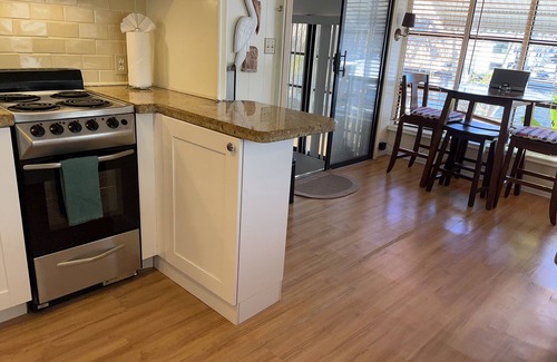 Key Largo Cottage | 2 bedroom & 25' Boat Dock ~ Waterfront Atlantic Side & PrivateTiki dining, bikes