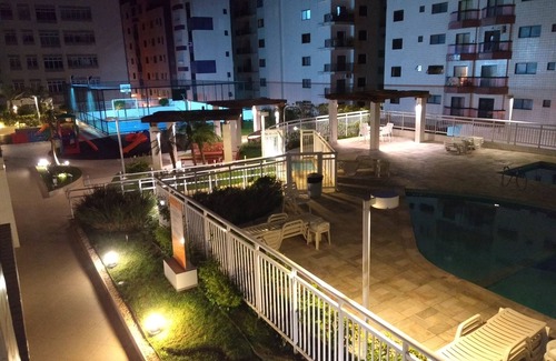 Vila Assuncao Apartment | 2 bedroom apartment, 1 suite, swimming pool, 700mb Internet, court