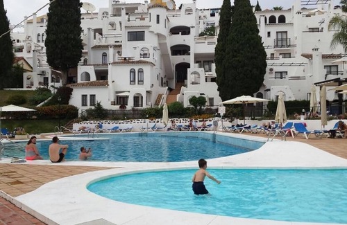 Benalmadena Costa Apartment | 2 Bedroom Apartment in Pueblo Evita with Sea View, Wi-Fi and Air Conditioning