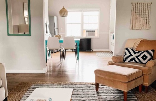 Evansville Apartment | 2-bedroom apartment in delightful Evansville with AC & Modern Amenities
