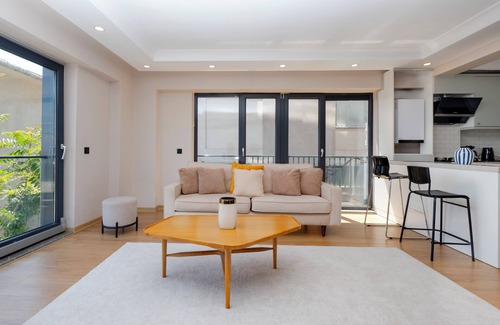 Taksim Apartment | 2-bedroom apartment with Bosphorus view and AC in Istanbul