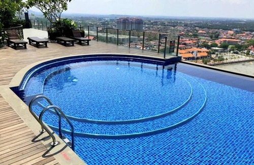 Malacca City Condo | 2-bedroom condo with AC, fitness room in enchanting Taman Melaka Raya