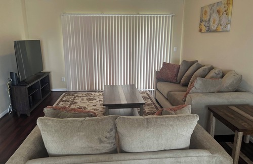 Mason Condo | 2-bedroom condo in fantastic Mason with AC, WiFi