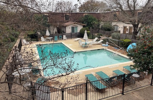 Allandale Condo | 2-bedroom condo in very walkable Austin with AC, WiFi. pool, and creekside.