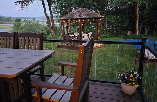 Town of Piercefield House | 2-bedroom Lakeview house near Tupper Lake with AC, WiFi, Deck, Gazebo, Firepit