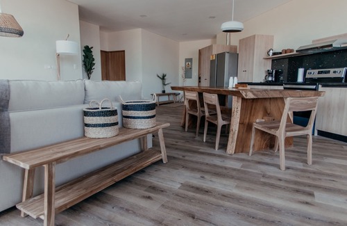 El Zonte Condo | 2-Bedroom Partial Ocean View with Balcony (King Master Plus Bunk Beds)