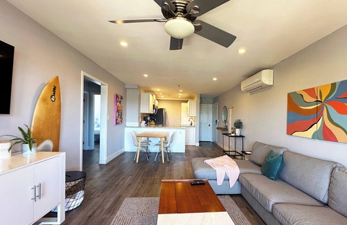 Pacific Beach Condo | 2-bedroom penthouse condo with AC and Ocean/Bay Views