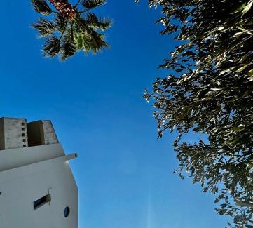 Palaia Fokaia Apartment | 2 bedroom self-contained apartment and swimming pool at Palm Tree Villa