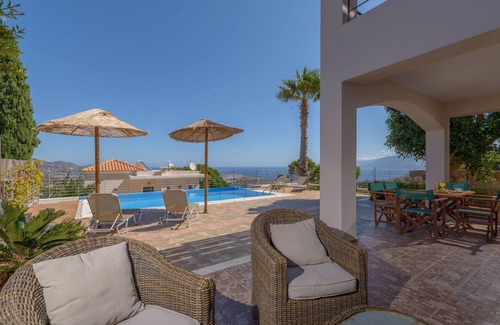Agios Nikolaos Villa | 2 Bedroom Villa, Pool, Sea Views, Agios Nikolaos, Crete