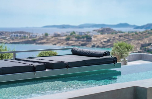 Paradise Apartment | 2 Bedroom Villa with Private Glass Pool & Shared Infinity Pool, Gym, Pool Bar