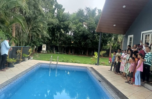 Nashik Villa | 2-bedroom villa with private pool in Nashik - The Silver Palm villa