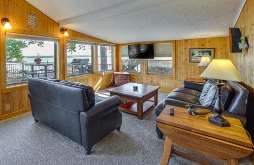 Grove House | 2 Boat Docks Grand Lake Waterfront Home