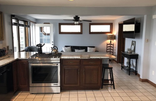 Seabrook Apartment | 2 BR/1.5 Bath , Second-floor Beach House Apt w/stunning Bay Views and Sunsets