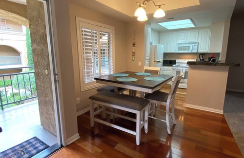 Mission Valley East Condo | 2 BR 2BA condo with AC, 2 parking spots, pool, walk to eat and shop