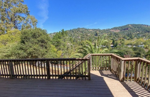 West End House | 2-BR Home with views, large deck, kitchen, living room, free laundry