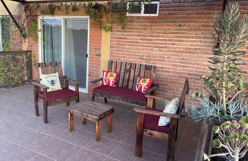 San Antonio de las Minas Cabin | 2 Cómodas habitaciones independientes con terraza y bonita vista al valle.