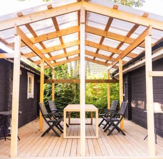 Kastlosa House | 2 Cabins with panoramic window, A Hiker's and Birdwatcher's Paradise