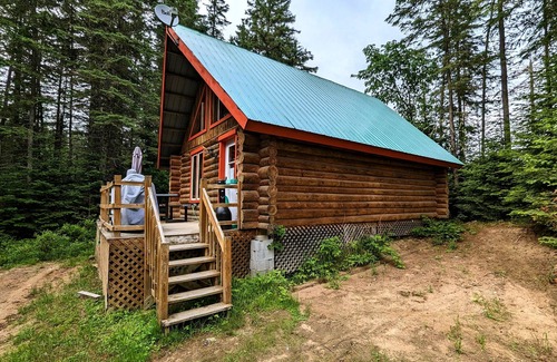 Riviere-Rouge Ski Chalet | 2 - Chalet en bois rond au bord chaleureux - Cerisier