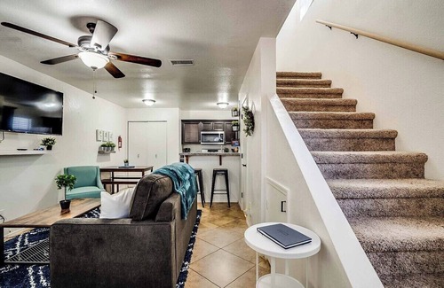 Mesa Apartment | 2 Community Pools-Fully Stocked for Longer Stays