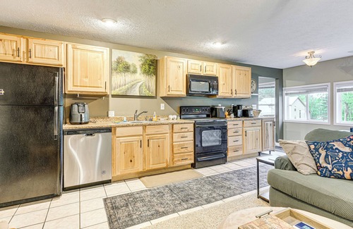 Mecosta House | 2 Fire Pits & Lake Access: Cozy Mecosta Getaway!