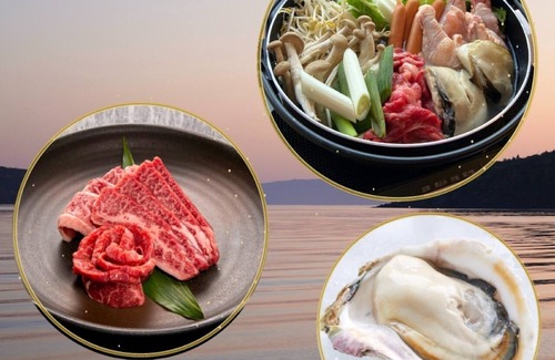 Ama RV Rental | 2 Geodome DinnerBreakfast included plan For /Oki County Shimane