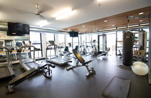 Old West Side Apartment | 2 Luxe 2BR Apts Near Big House w Parking & Gym