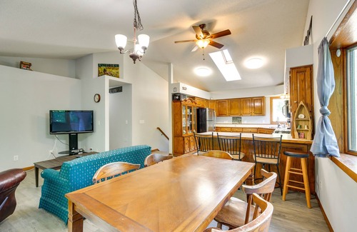 Faribault House | 2 Mi to Cedar Lake: Quiet Home w/Fire Pit + Deck