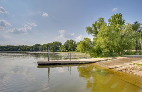 Faribault House | 2 Mi to Cedar Lake Quiet Home with Fire Pit and Deck