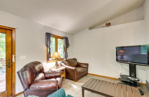Faribault House | 2 Mi to Cedar Lake Quiet Home with Fire Pit and Deck